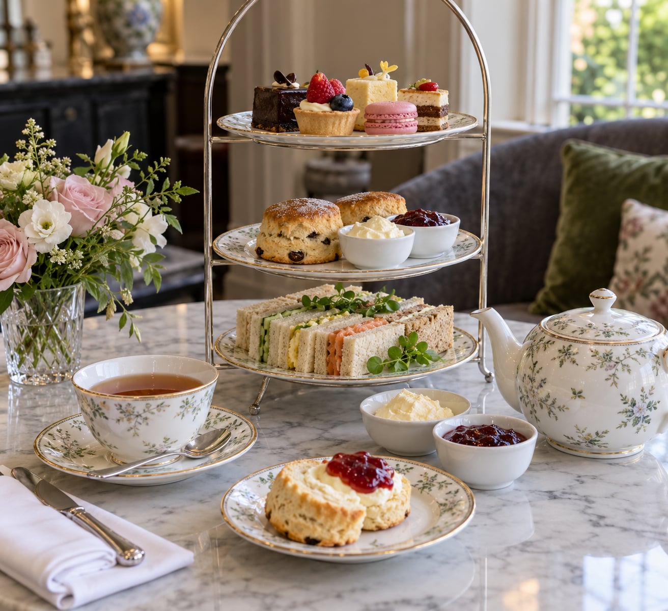 how much does hotel afternoon tea cost