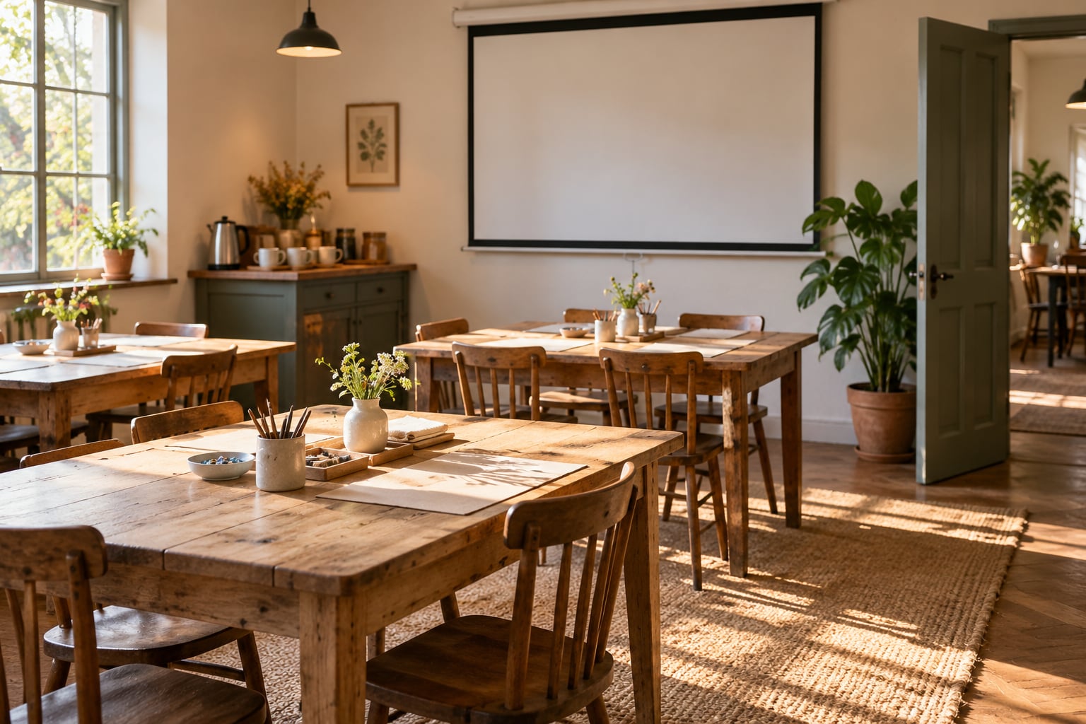 how to book a venue for a workshop or a class