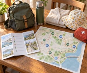 how to plan a trip with grandparents and small kids