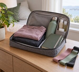 how to keep a morning routine while traveling