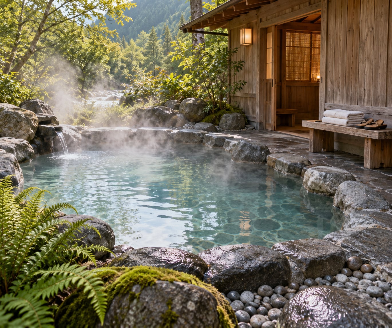 how to visit a hot spring resort for the first time
