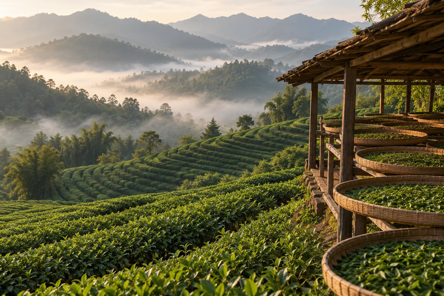 how to visit a tea farm as a tourist