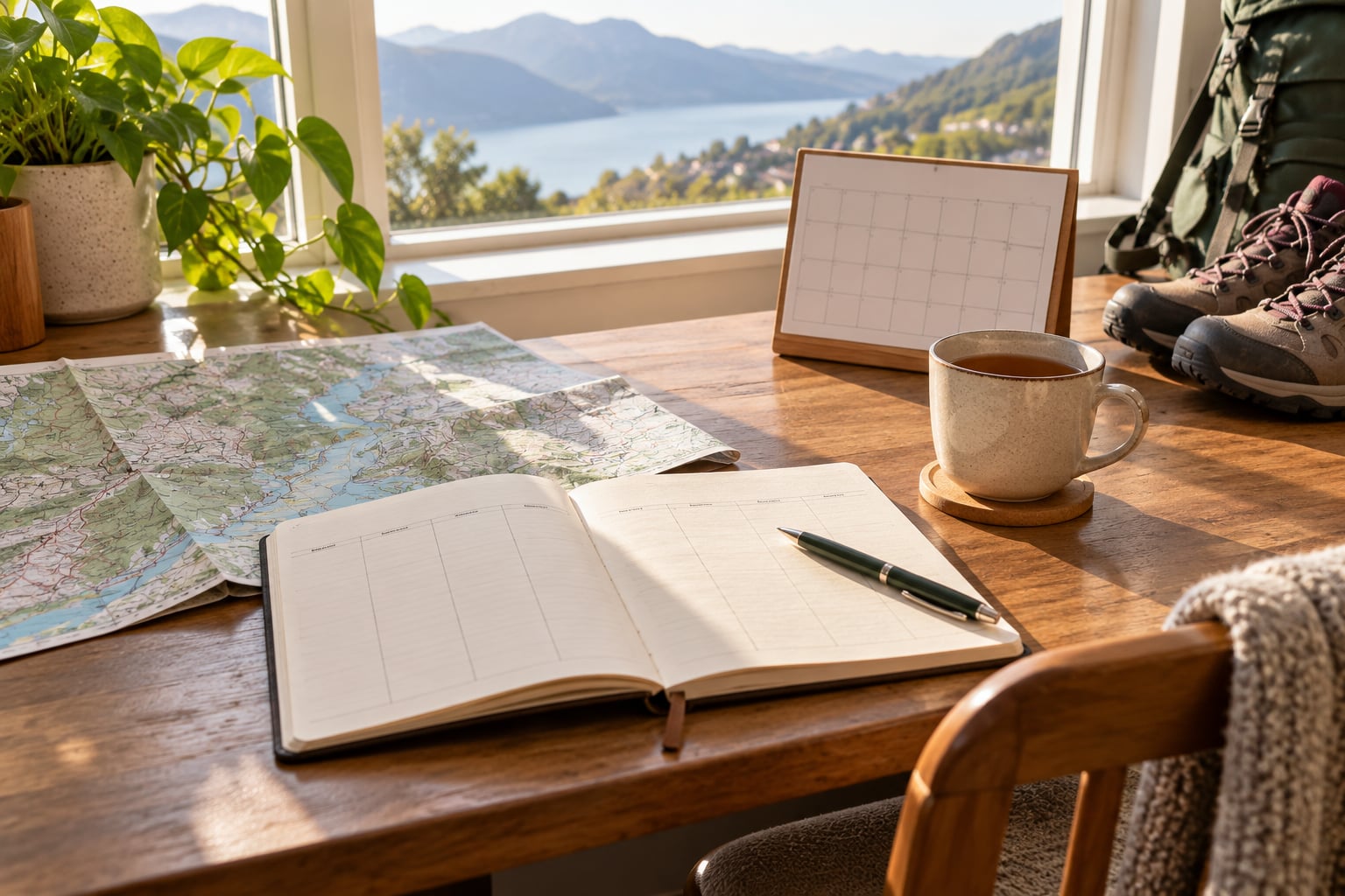 how to plan a slow travel itinerary for beginners