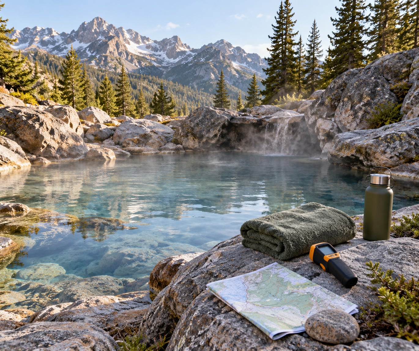 how to find natural hot springs that are safe to soak in