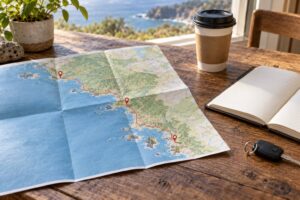 how to plan a road trip with scenic stops instead of highways