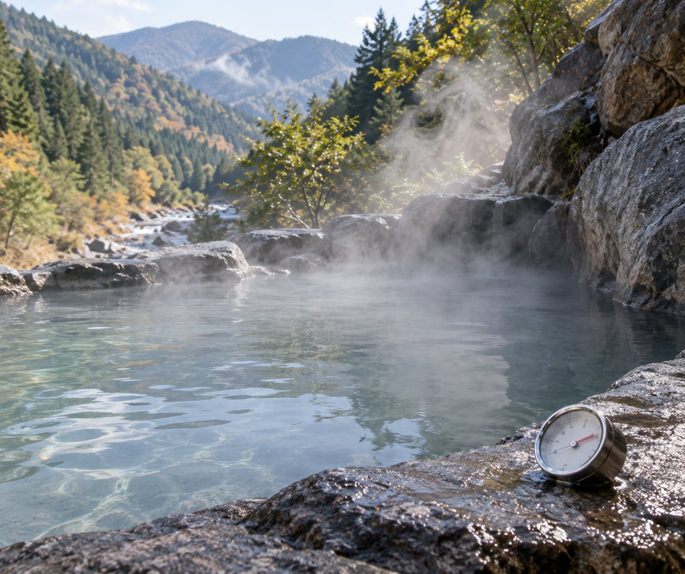 how hot is too hot for a hot spring soak