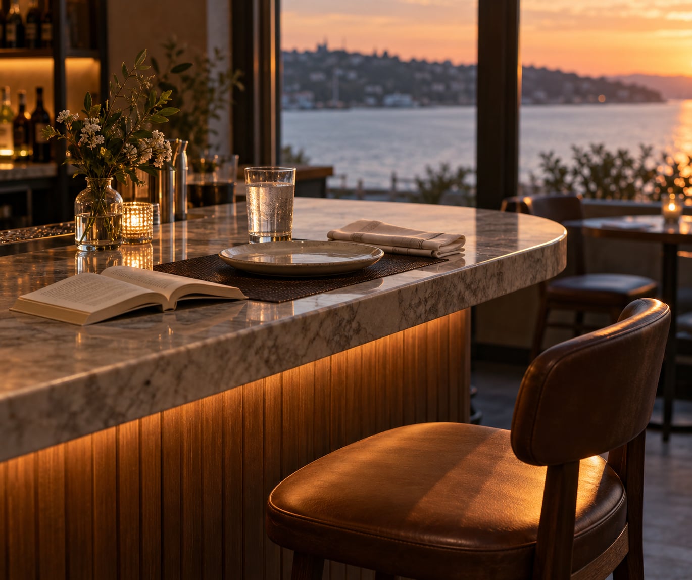 how to eat alone at a restaurant without feeling weird