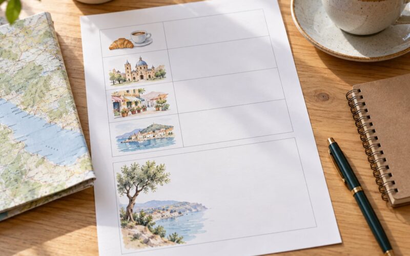 How to Build a Flexible Daily Itinerary, Effortless (October 2026)