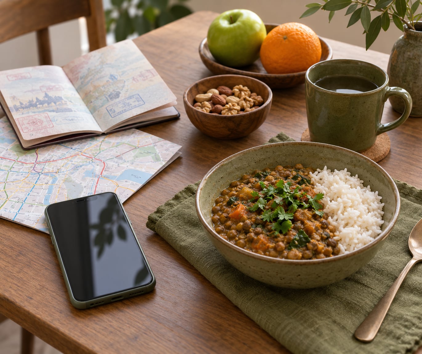 how to travel as a vegetarian without eating only salad