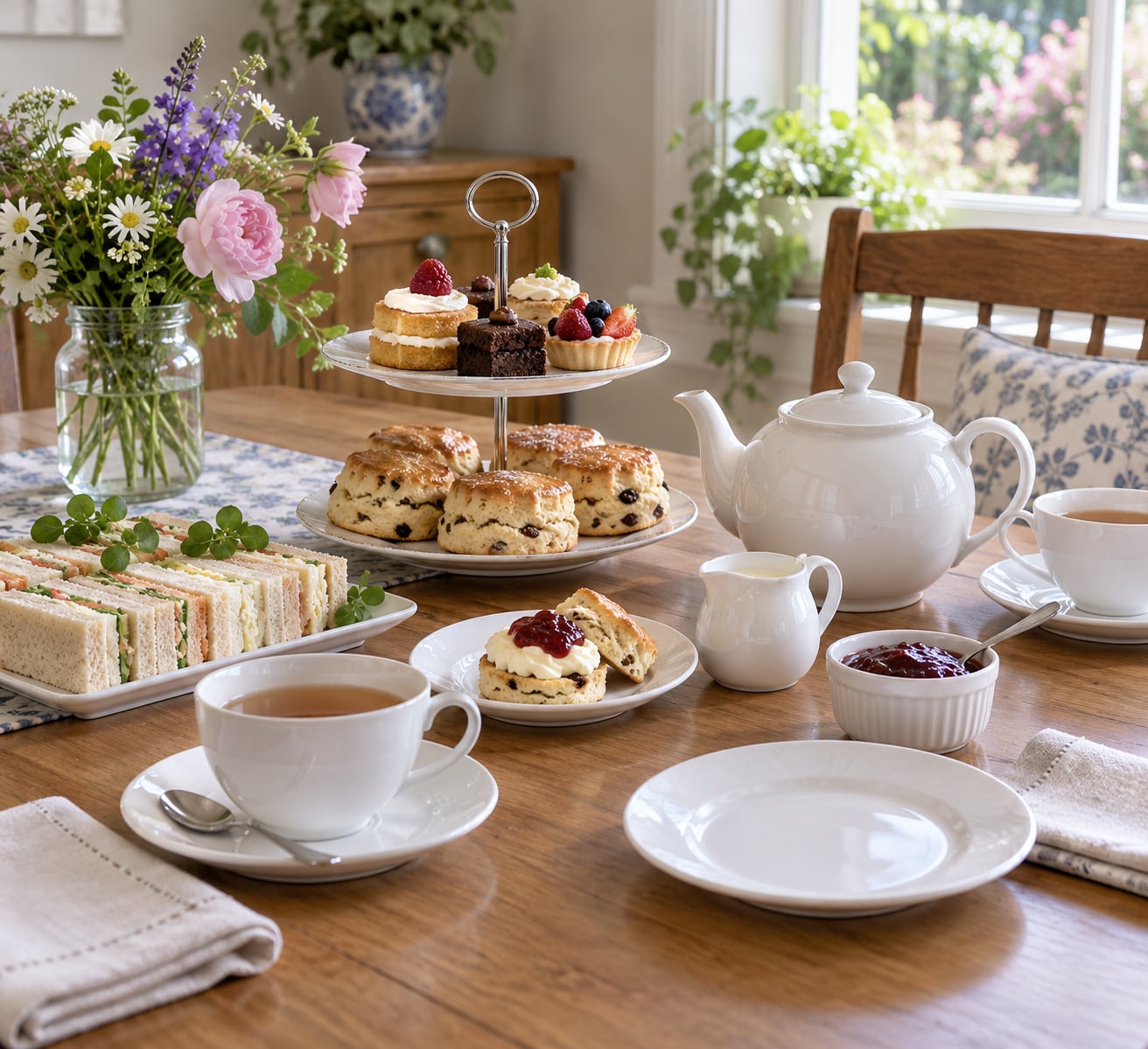 how to host afternoon tea at home for beginners