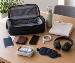 what to keep in a personal item bag on a flight