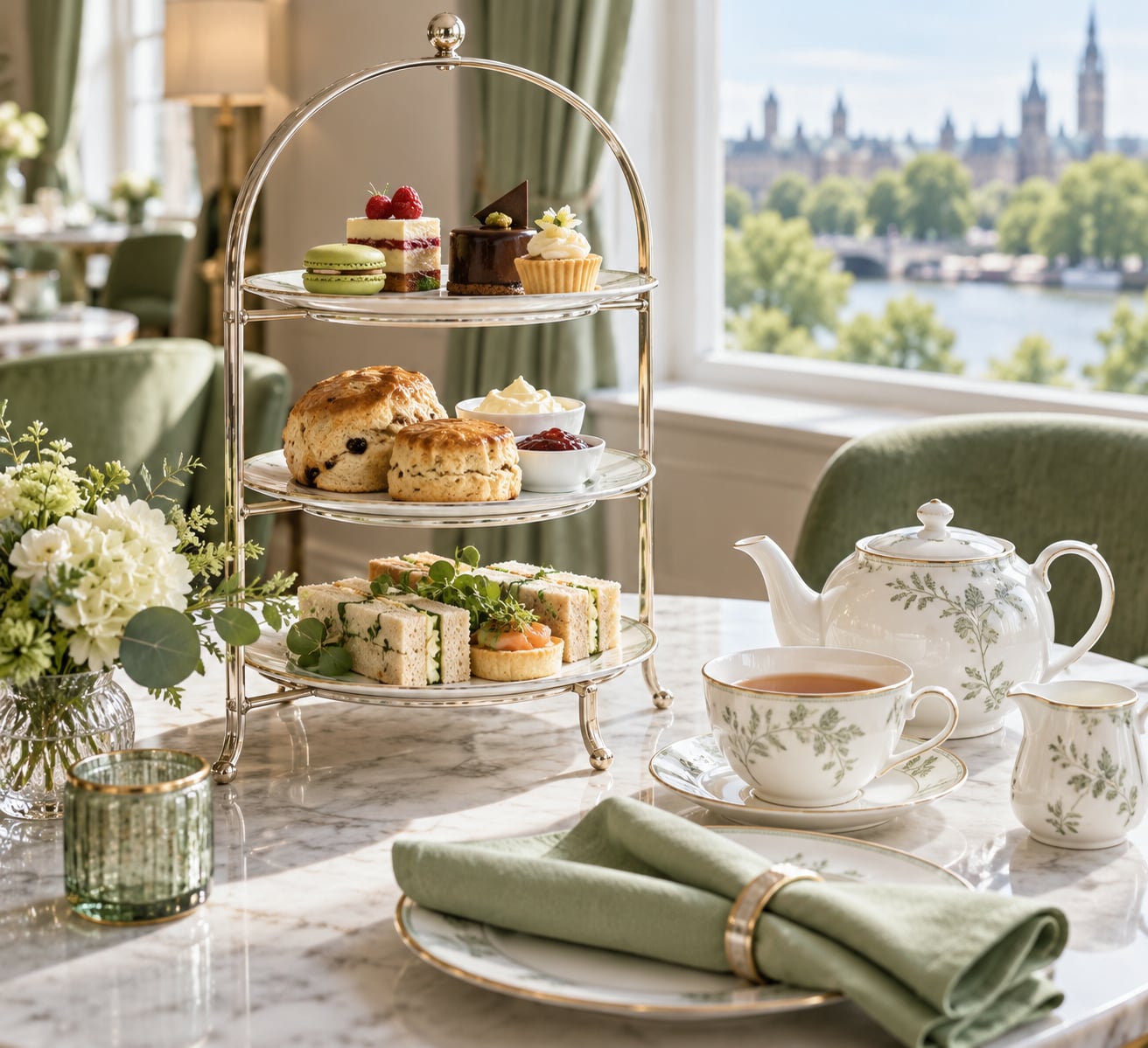 how to book afternoon tea at a hotel and what to expect