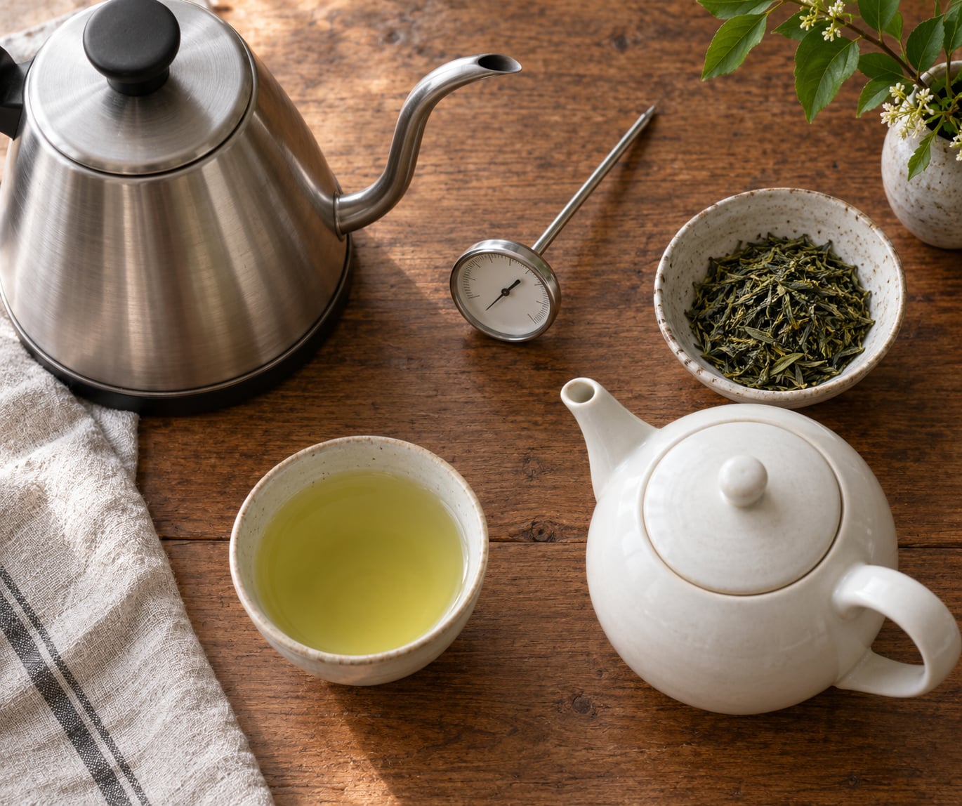 what water temperature for each type of tea