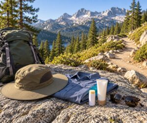 how to prevent sunburn on a long hiking day