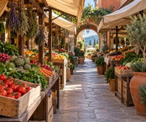how to find a local market worth visiting on a trip