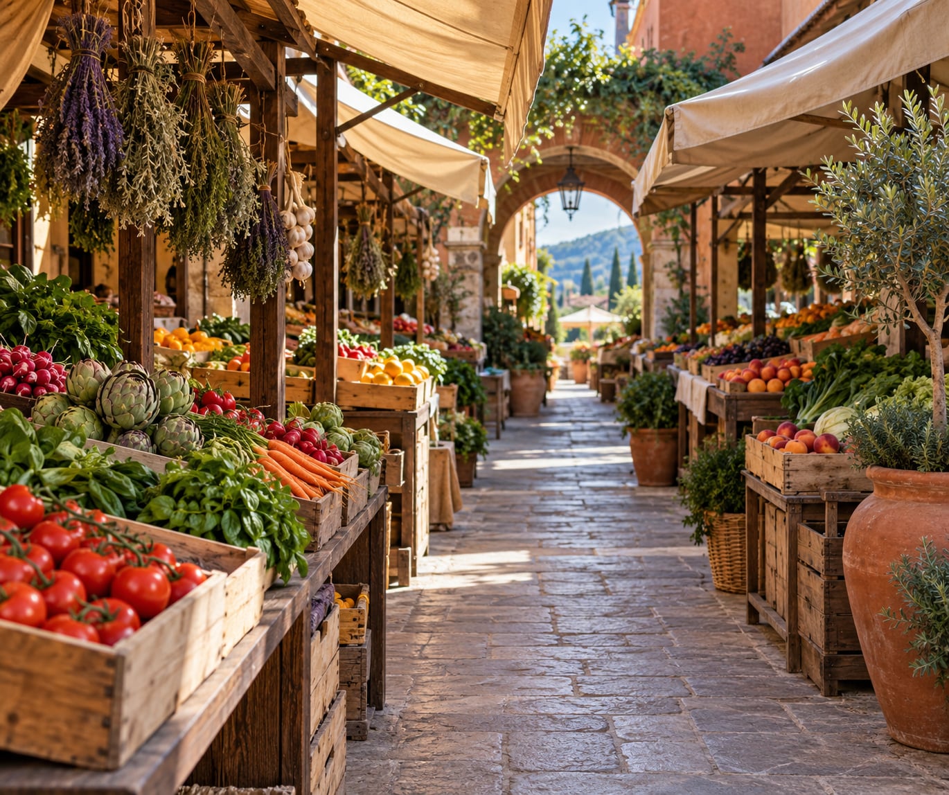 how to find a local market worth visiting on a trip
