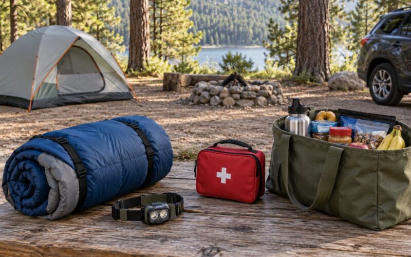 How to Plan a First Camping Trip Without Buying Everything 2026