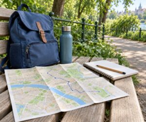 how to find kid friendly walks in a city