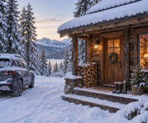 how to plan a cabin weekend in winter