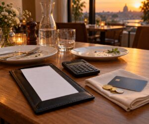 how to split a check politely when traveling with friends
