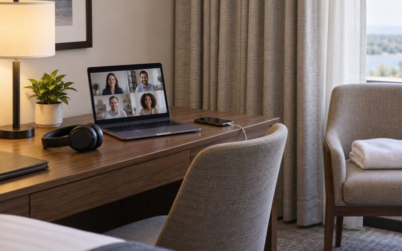 How to Take Video Calls in a Noisy Hotel: 8 Smart Tips (2026)
