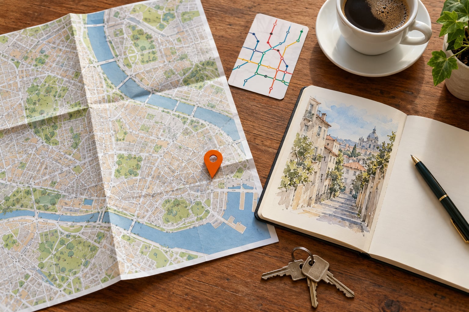 how to pick a neighborhood to stay in when you visit a new city