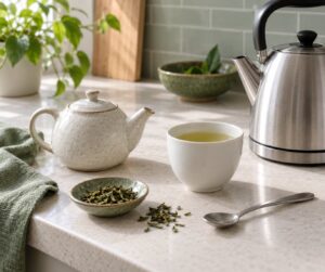 how to brew green tea without making it bitter