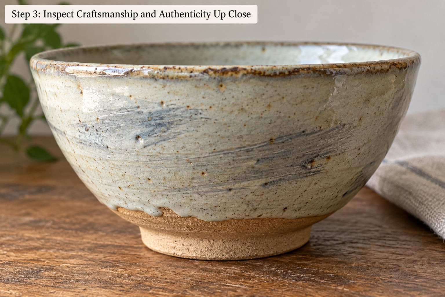 Step 3: Inspect Craftsmanship and Authenticity Up Close