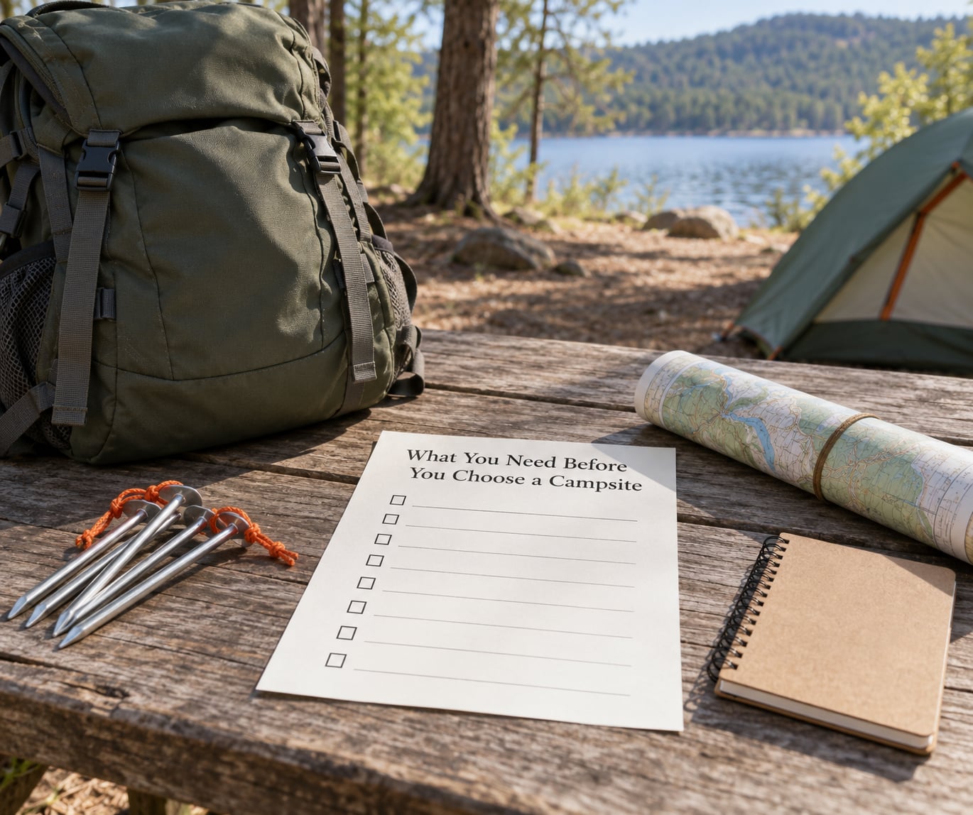 What You Need Before You Choose a Campsite