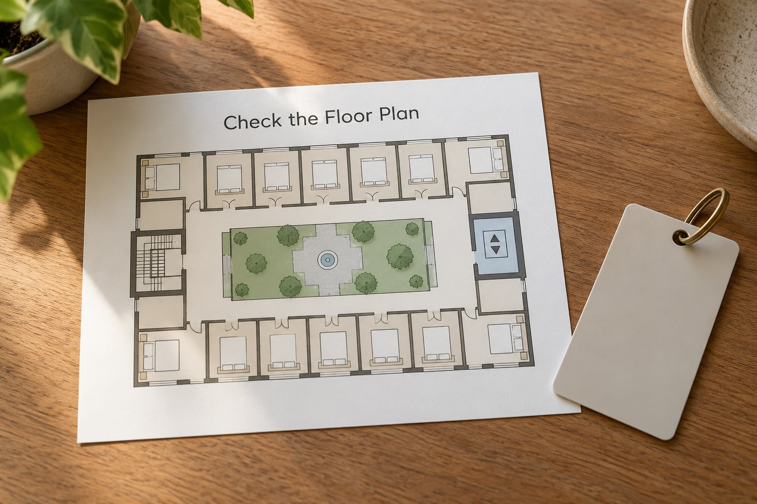 Check the Floor Plan