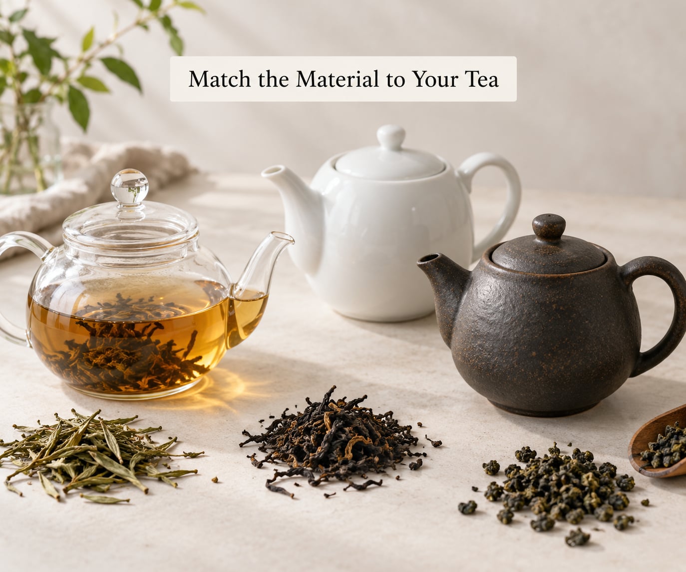 Match the Material to Your Tea