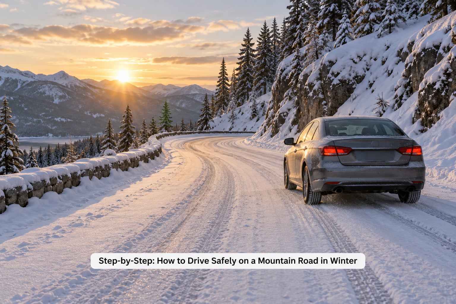 Step-by-Step: How to Drive Safely on a Mountain Road in Winter