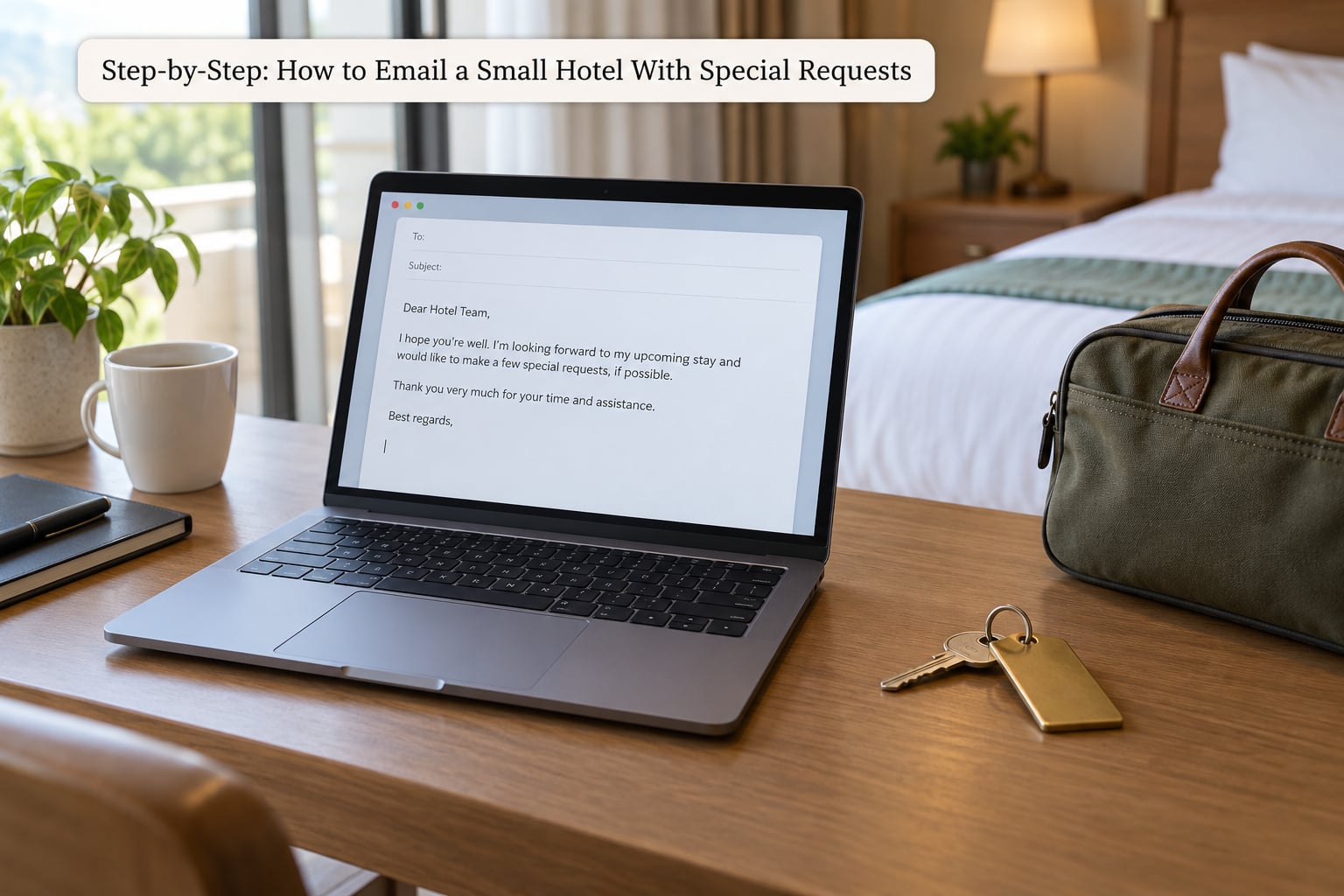 Step-by-Step: How to Email a Small Hotel With Special Requests