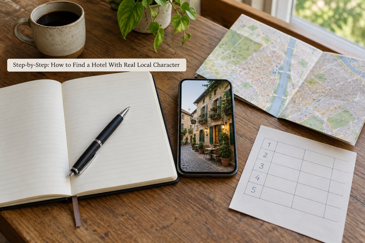 Step-by-Step: How to Find a Hotel With Real Local Character