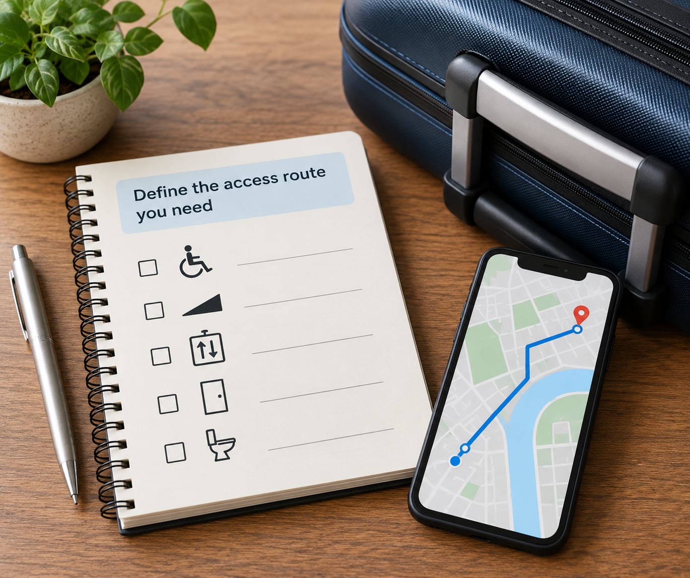 Define the access route you need
