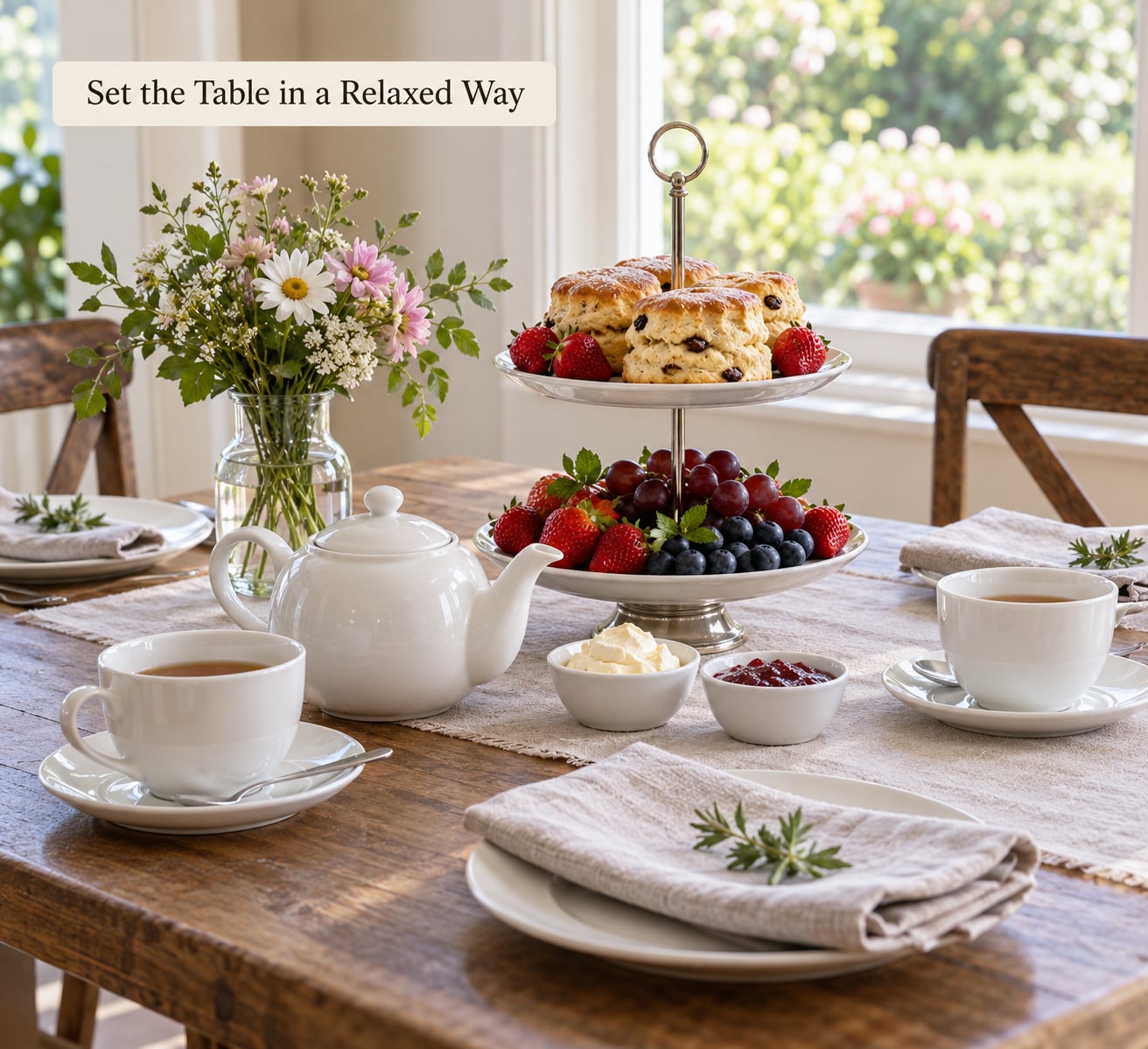 Set the Table in a Relaxed Way