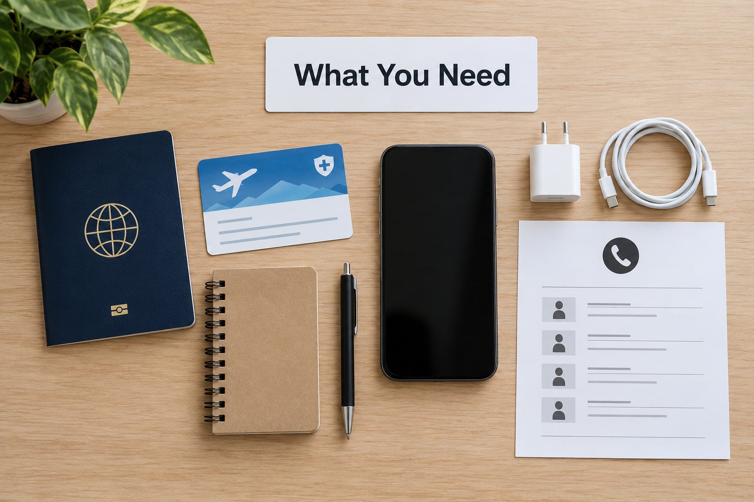 What You Need