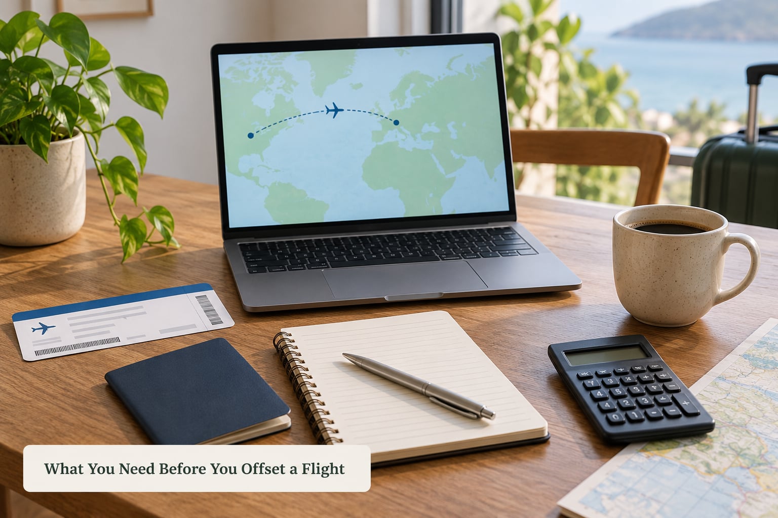 What You Need Before You Offset a Flight