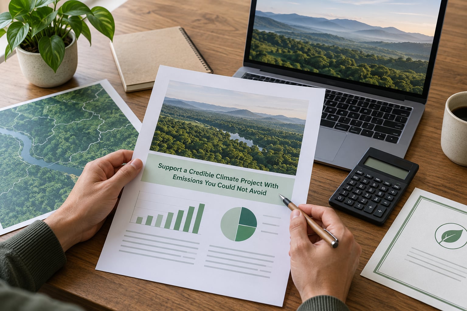 Support a Credible Climate Project With the Emissions You Could Not Avoid