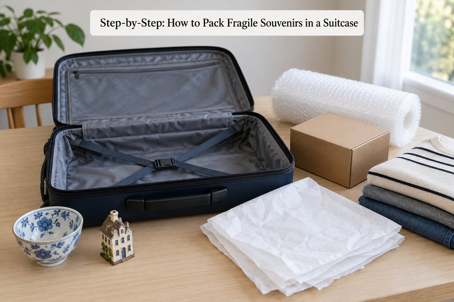 Step-by-Step: How to Pack Fragile Souvenirs in a Suitcase