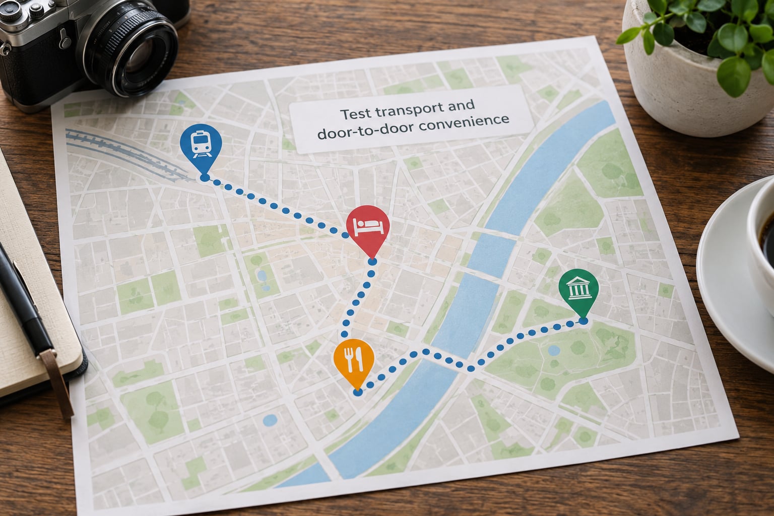 Test transport and door-to-door convenience