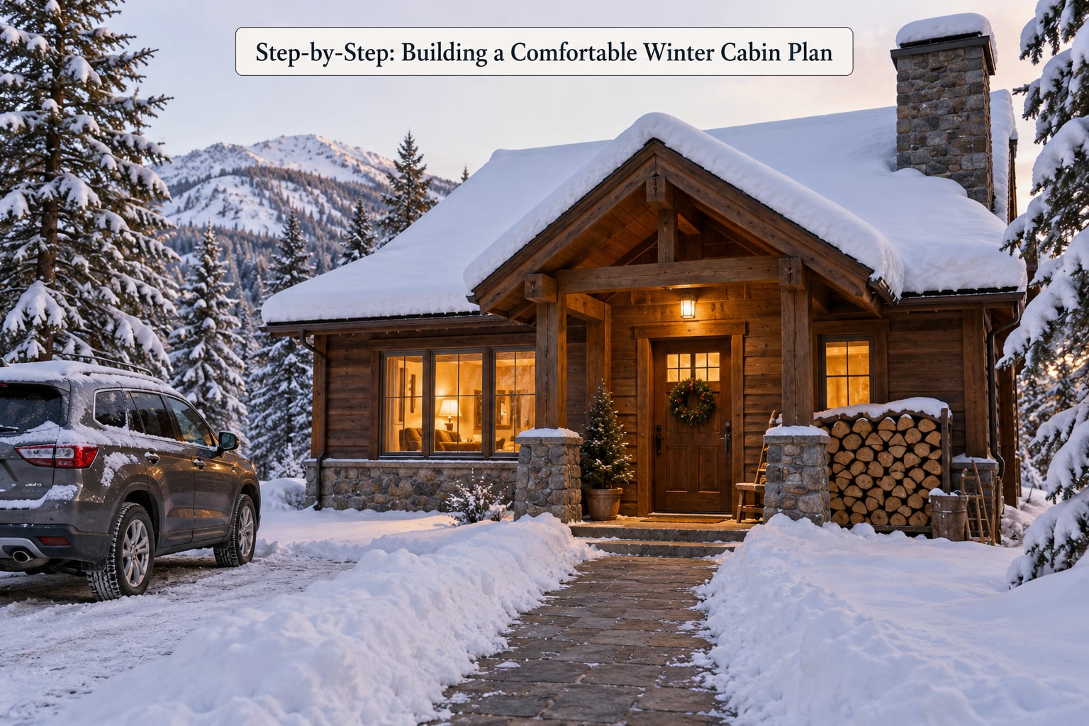 Step-by-Step: Building a Comfortable Winter Cabin Plan