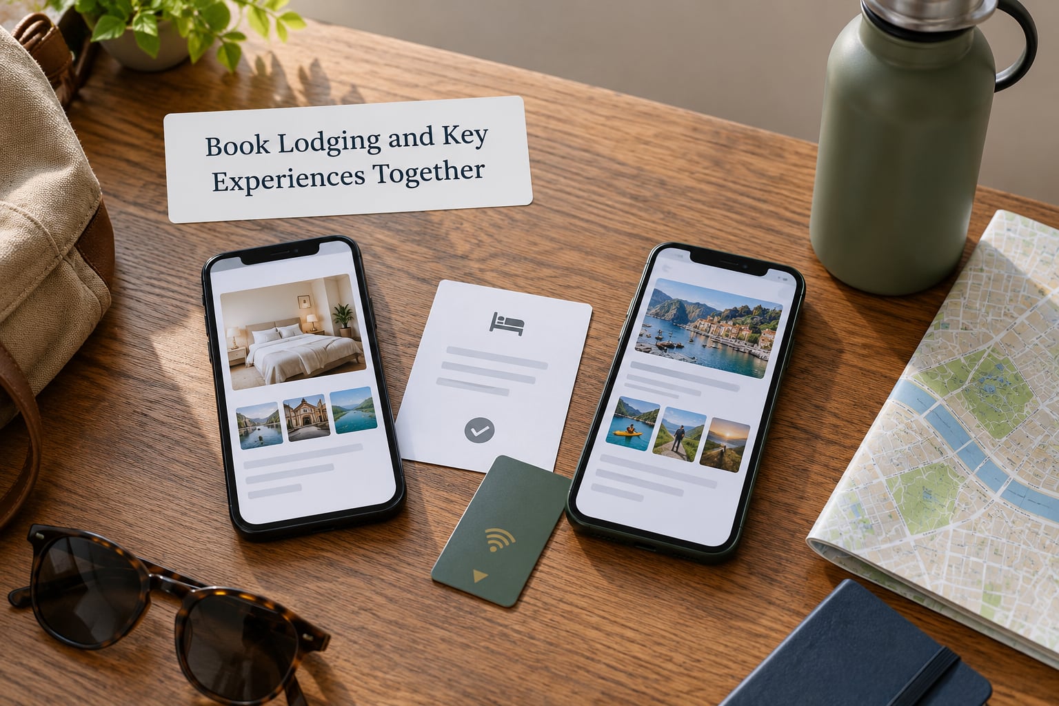 Book Lodging and Key Experiences Together