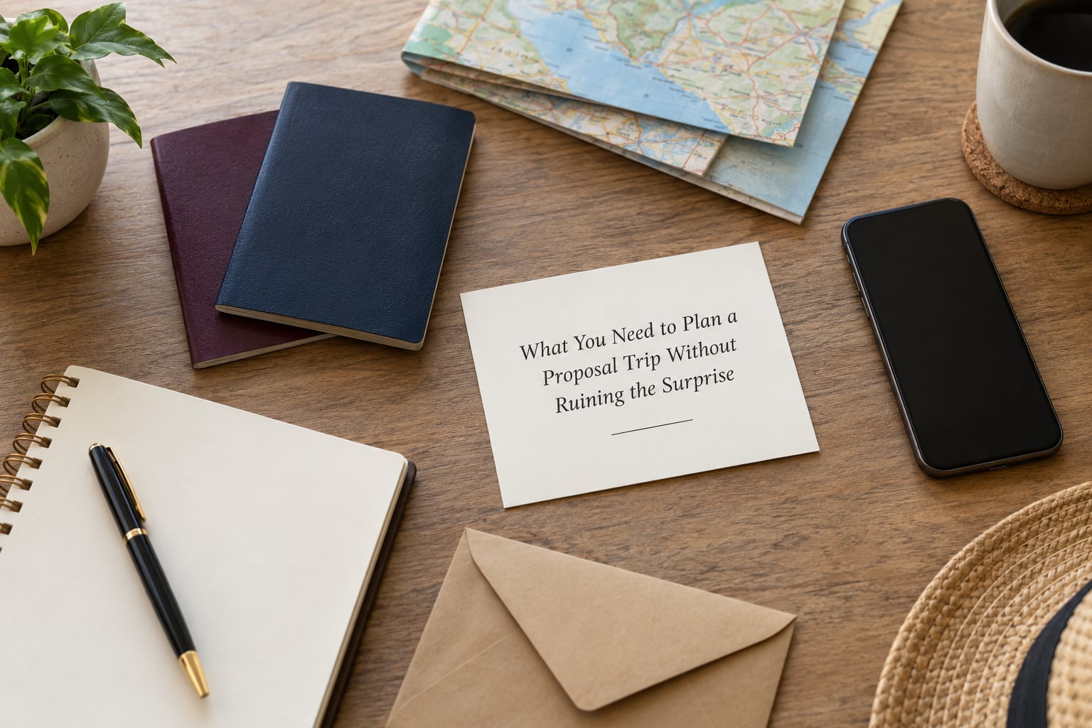 What You Need to Plan a Proposal Trip Without Ruining the Surprise