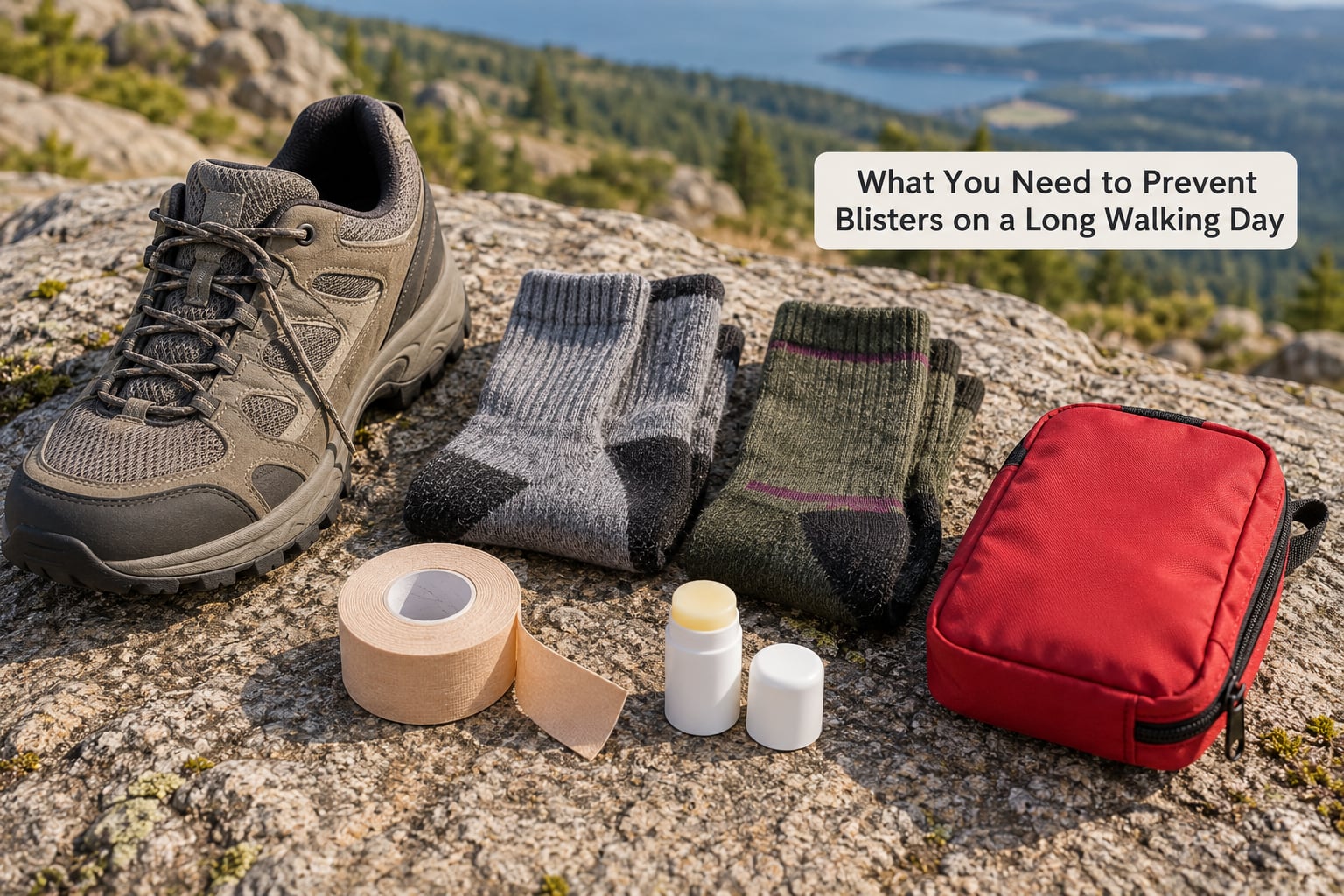 What You Need to Prevent Blisters on a Long Walking Day