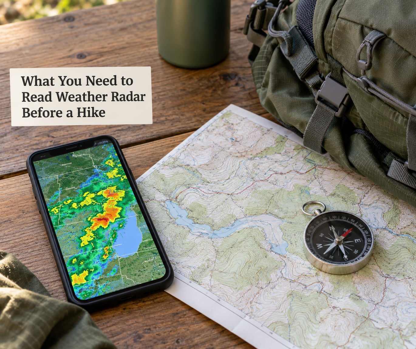 What You Need to Read Weather Radar Before a Hike