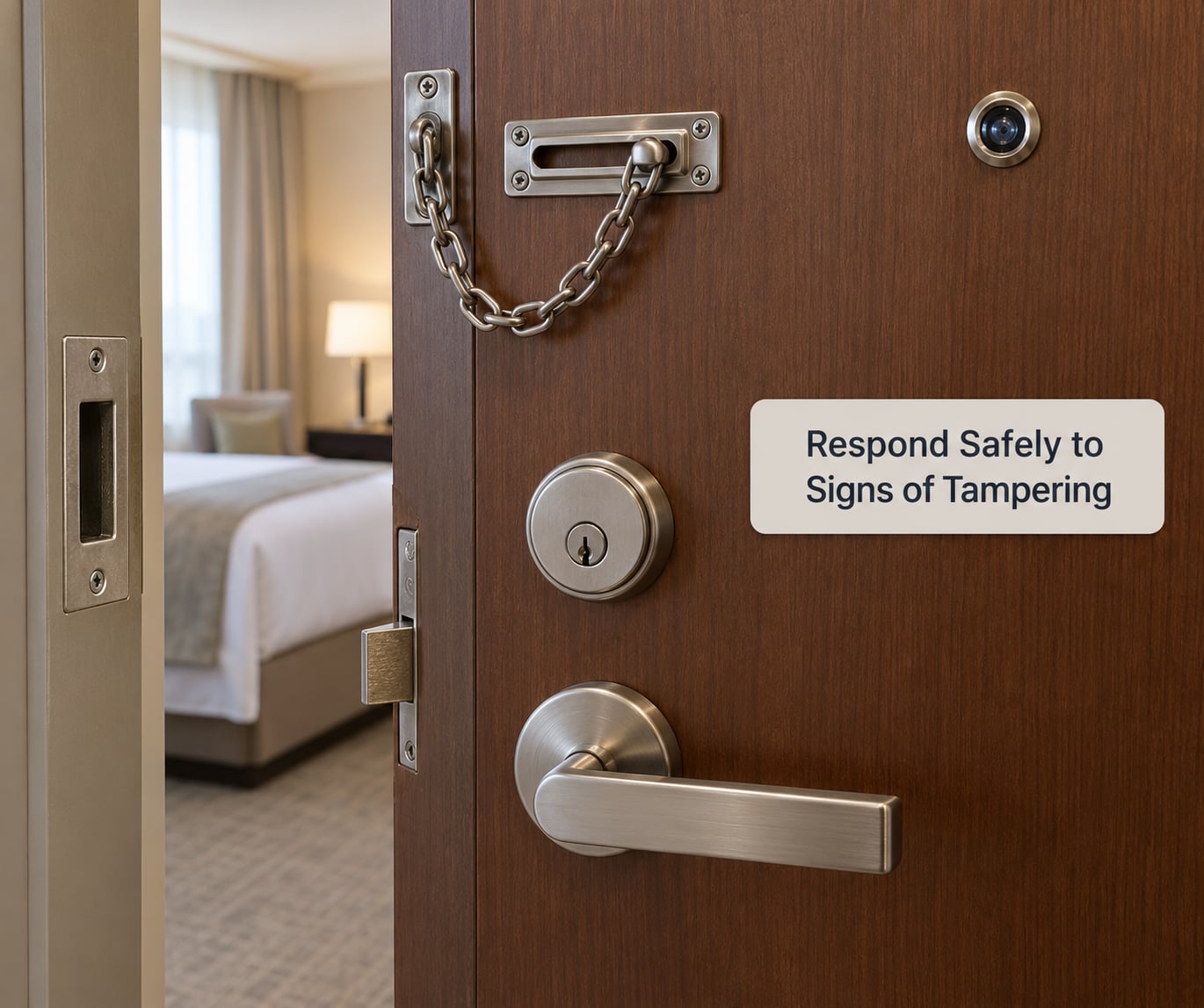 Respond Safely to Signs of Tampering