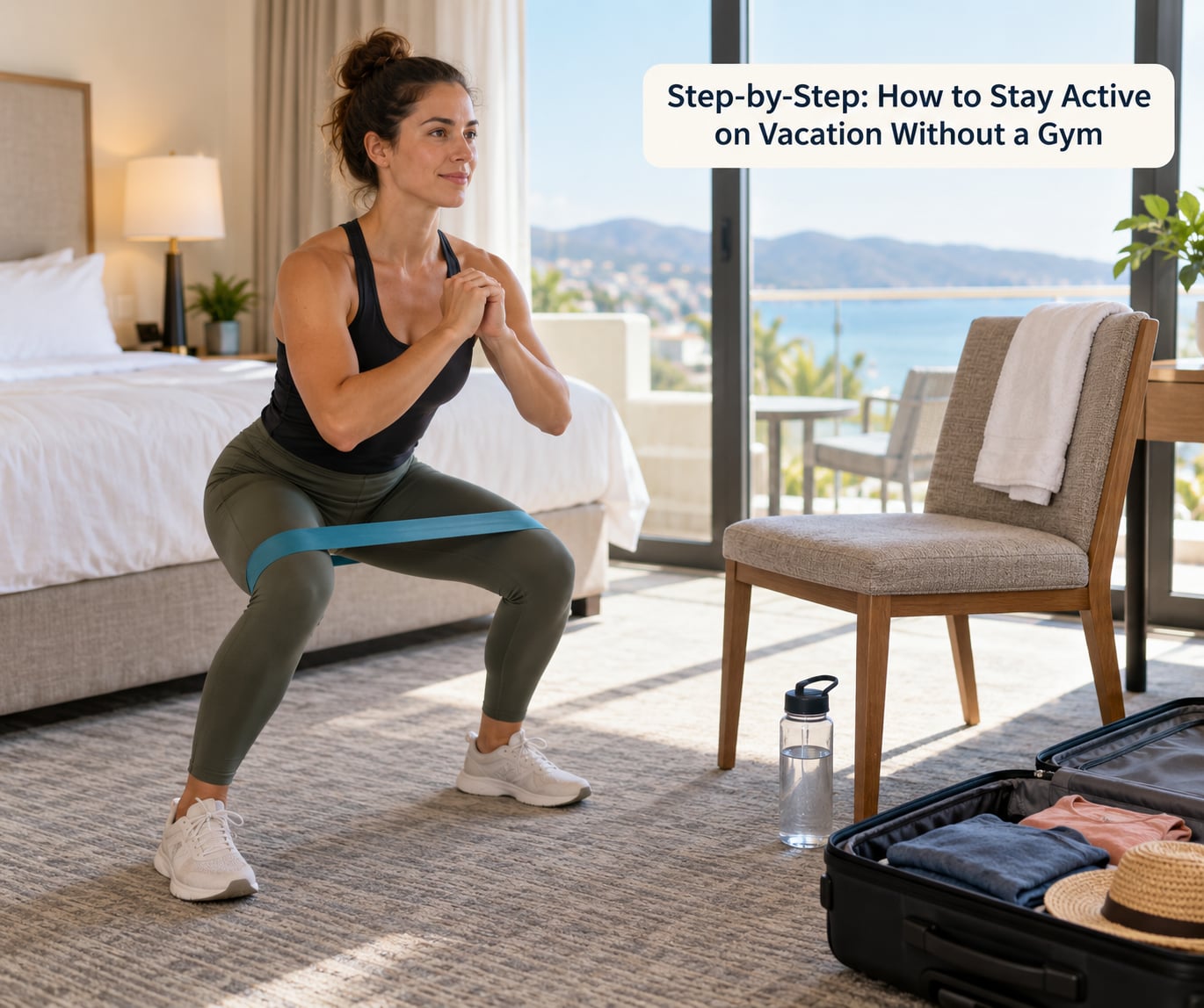 Step-by-Step: How to Stay Active on Vacation Without a Gym