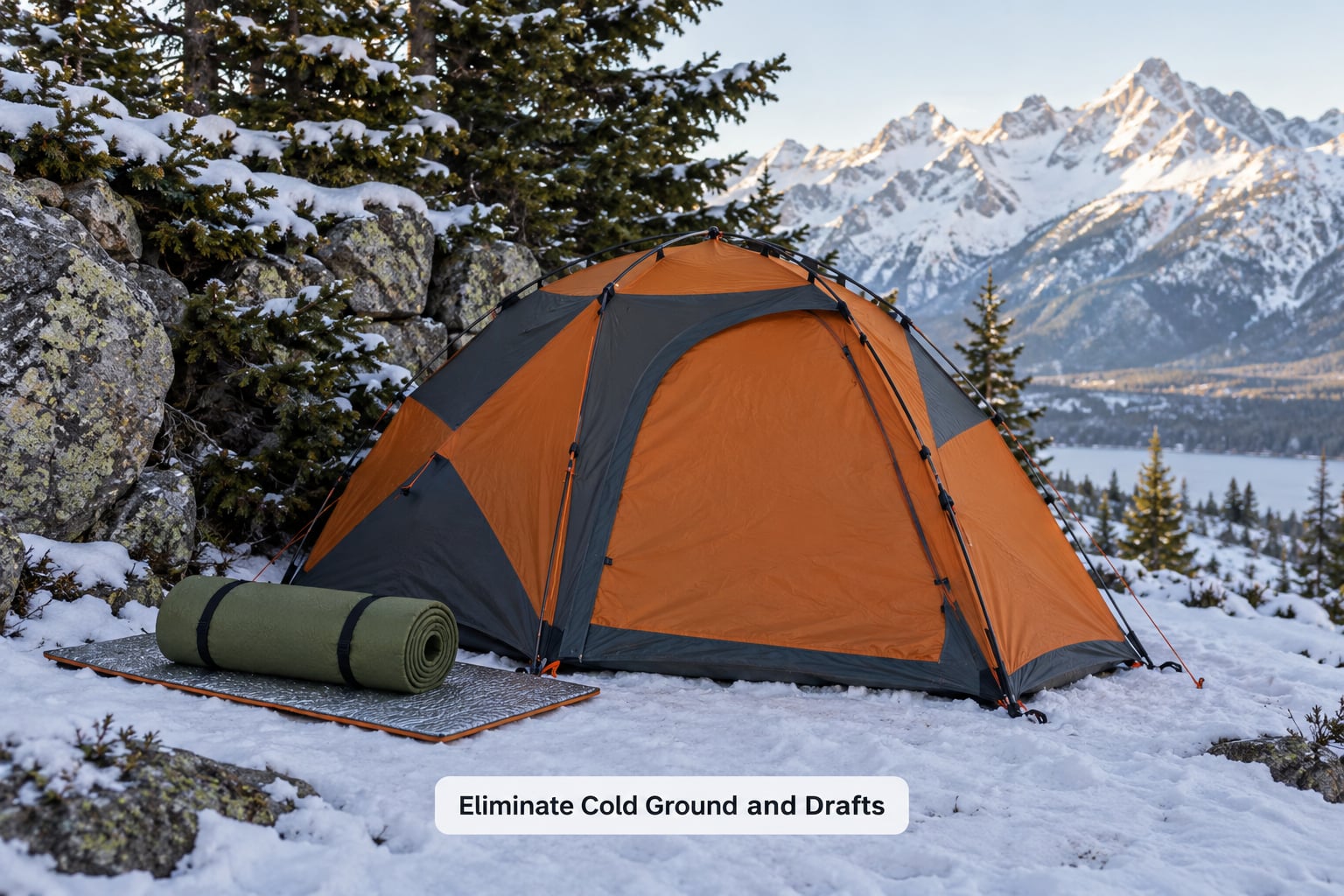 Eliminate Cold Ground and Drafts