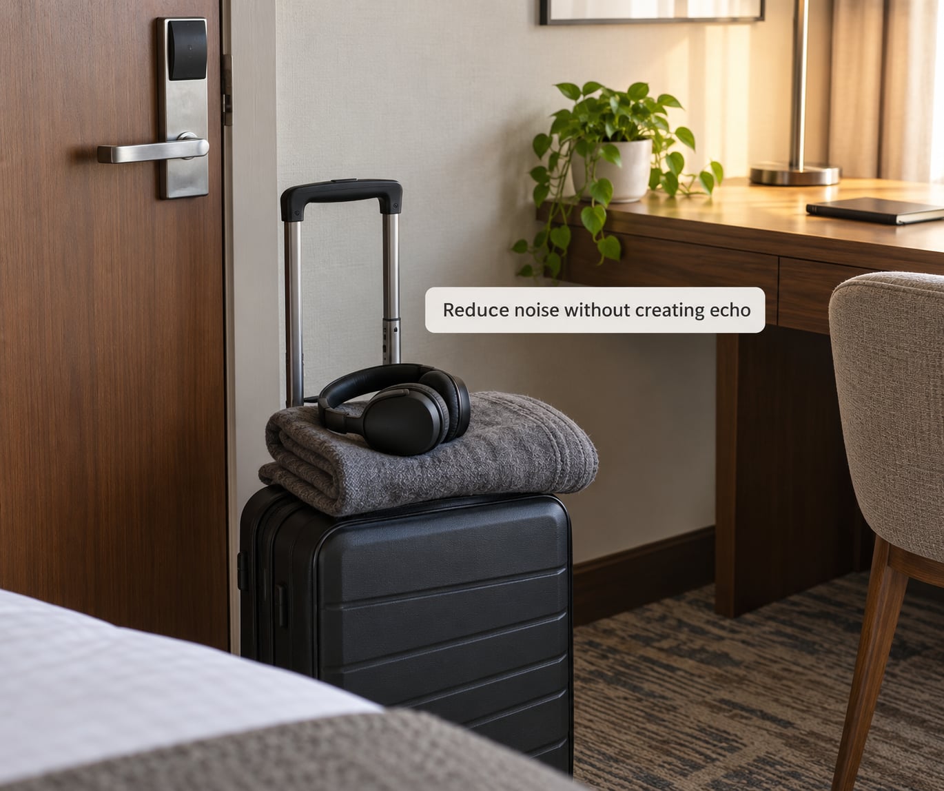 Reduce noise without creating echo